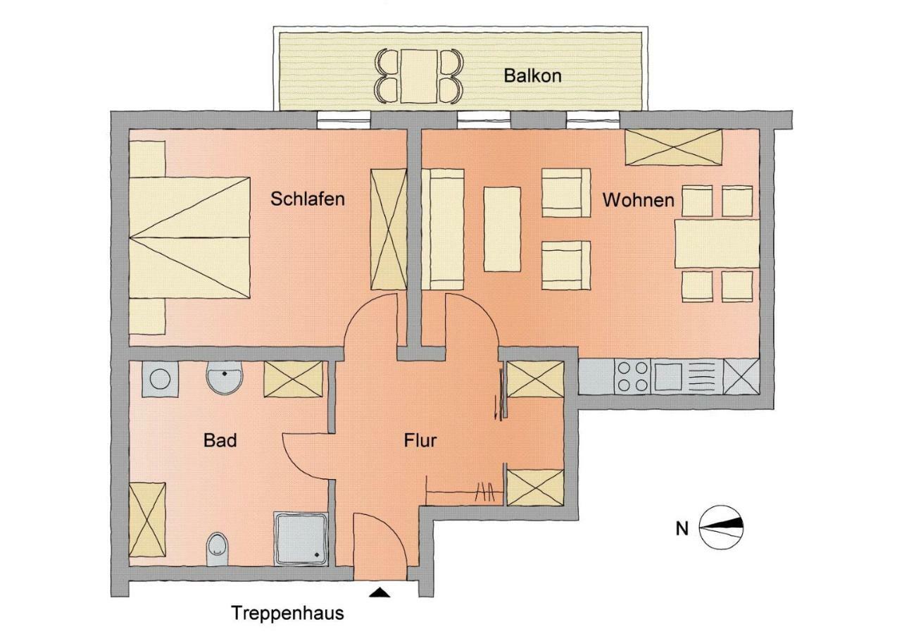 Ferienwohnungen Am Bernsteinweg Prerow Luaran gambar